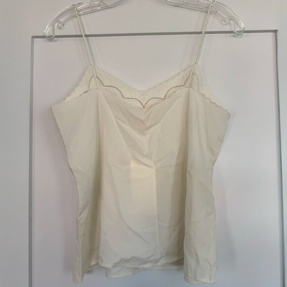 NWT Sezane womens Palma cami top in Ecru silk size 36 - Picture 5 of 6